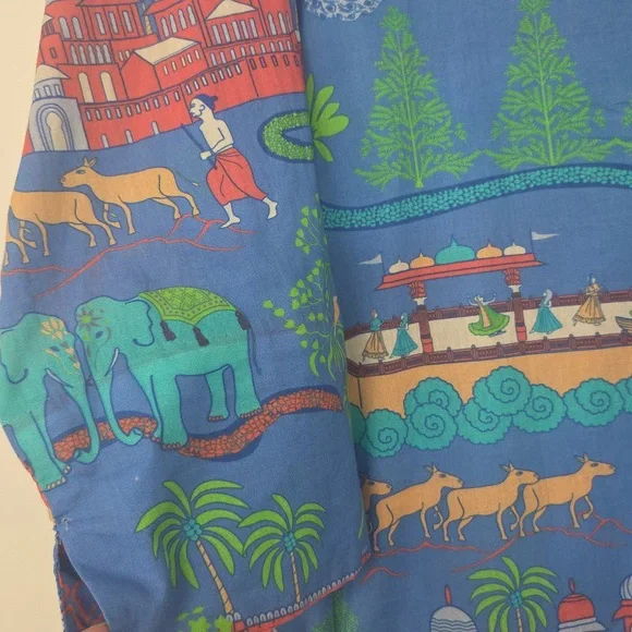 Beautiful Gretchen Scott Cotton Tunic Top In Great Condition! - Picture 9 of 14